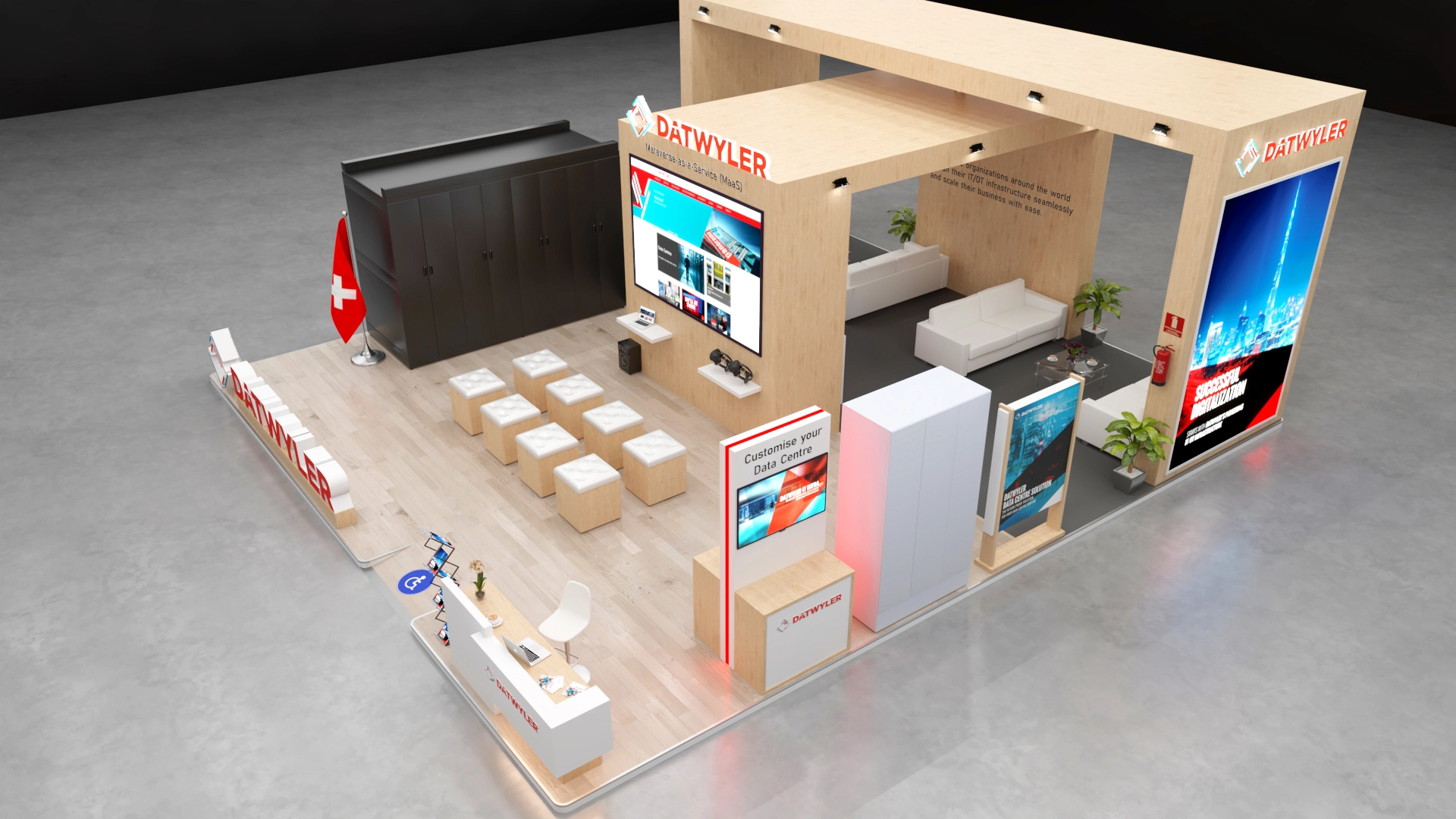 Stand Datwyler - Gitex Africa 2023 _3D 02